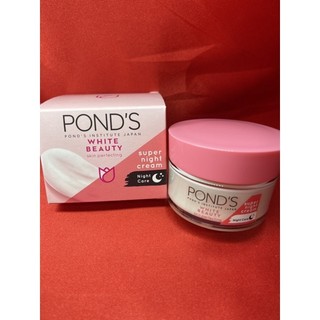 Kem dưỡng da ban đêm trắng hồng rạng rỡ ponds white beauty 30g