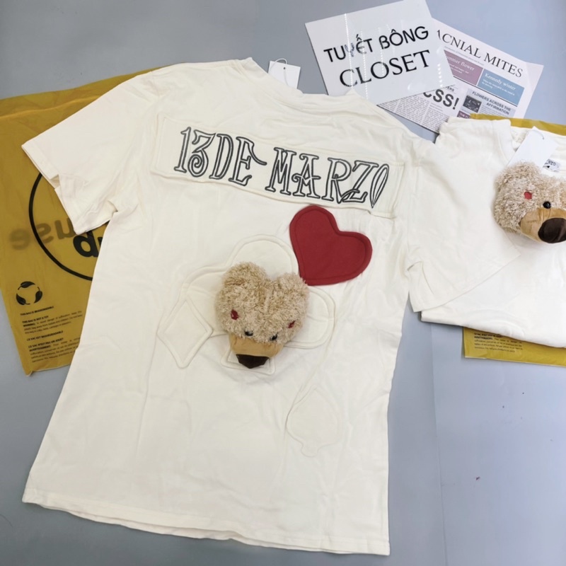 Áo phông demazon gấu tim