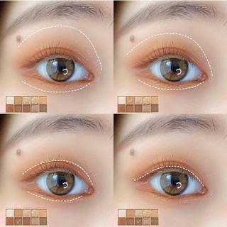 Bảng phấn mắt Clio 02 - Brown Choux