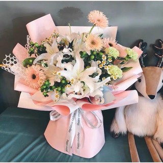 Giấy gói hoa 2 mặt - 5tờ