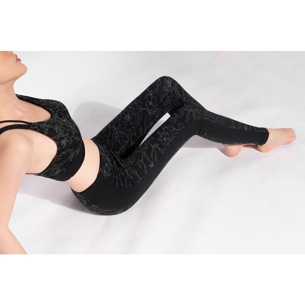 Set đồ tập gym, đồ tập yoga Livan Blooming LV21212206