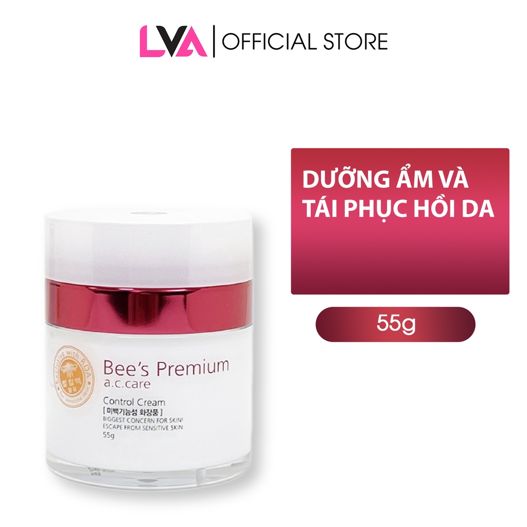 Kem dưỡng ngừa mụn, mờ thâm nám từ nọc ong AC Care Bee's Premium Control Cream 55g