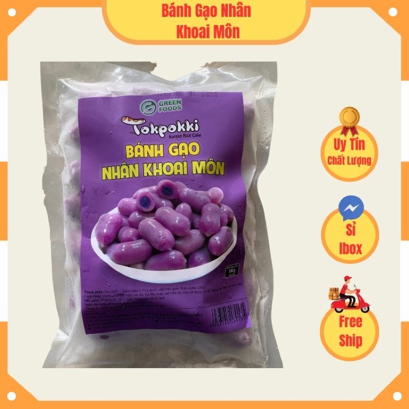 Bánh gạo nhân khoai môn 500g