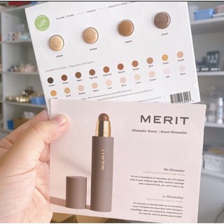 Sample kem nền Merit gồm 4 ô