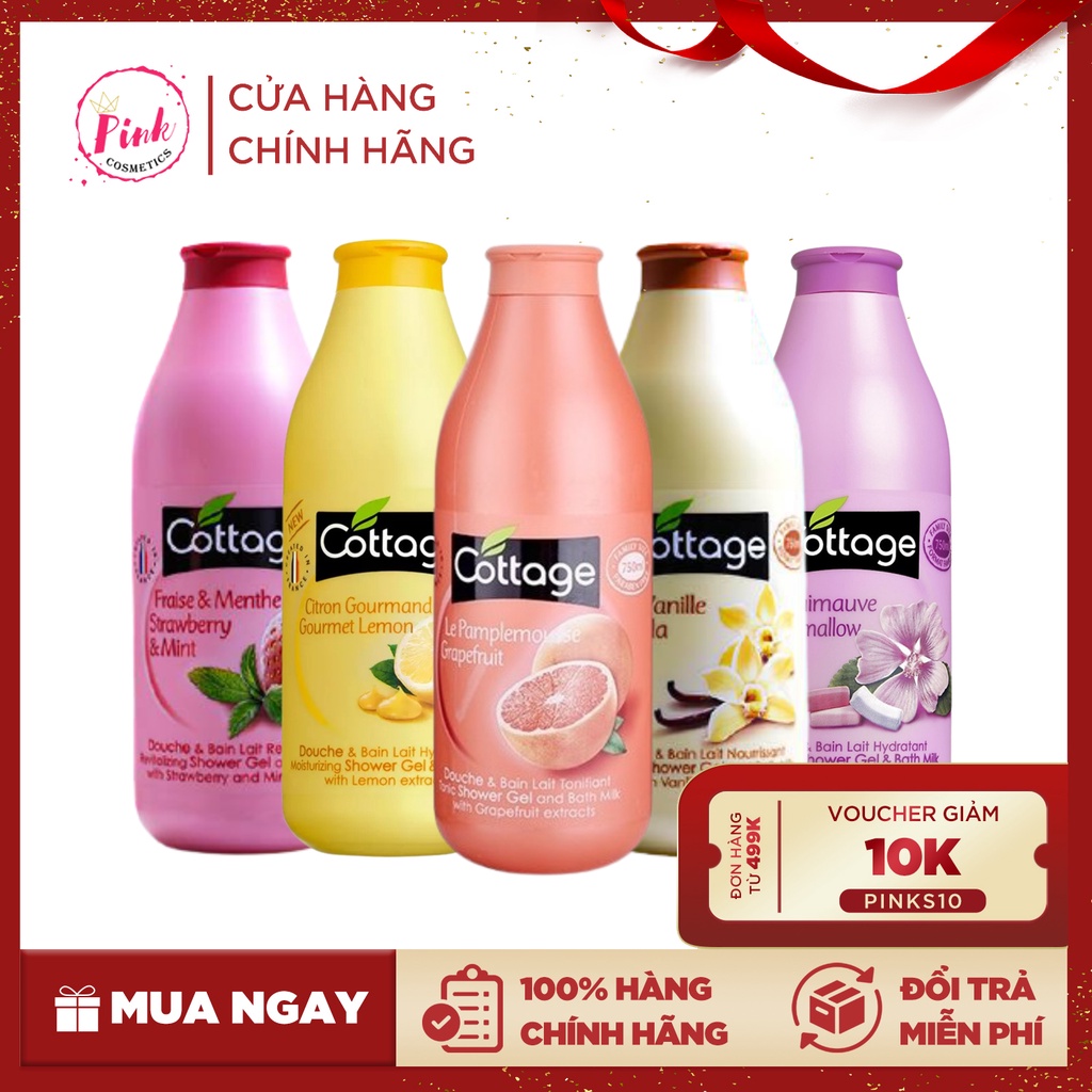 Sữa Tắm Cottage- Pháp