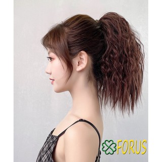 Ngoạm xù mì ngắn 30cm n153a 😍freeship😍 ngoạm tóc giả, tóc giả kẹp ngoạm, quặm tóc giả nữ sỉ 55k