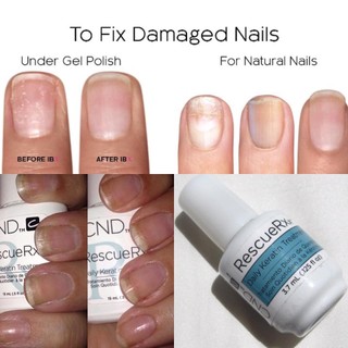 Dưỡng móng cnd phục hồi móng yếu cnd