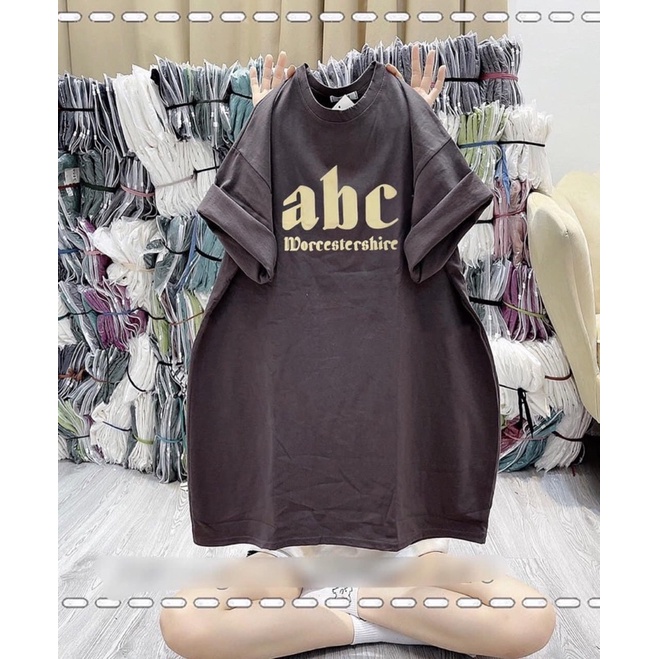 Áo phông chữ abc DA6