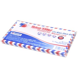 Túi 25 bao thư thiên long bt-01 có keo dính tiện dụng