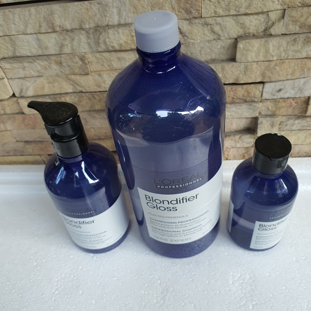 Dầu gội xả chăm sóc tóc tẩy nhuộm sáng mầu Loreal Professionnel Blondifier 300ml-500ml-1500ml