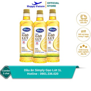 Dầu simply gạo lứt 1l