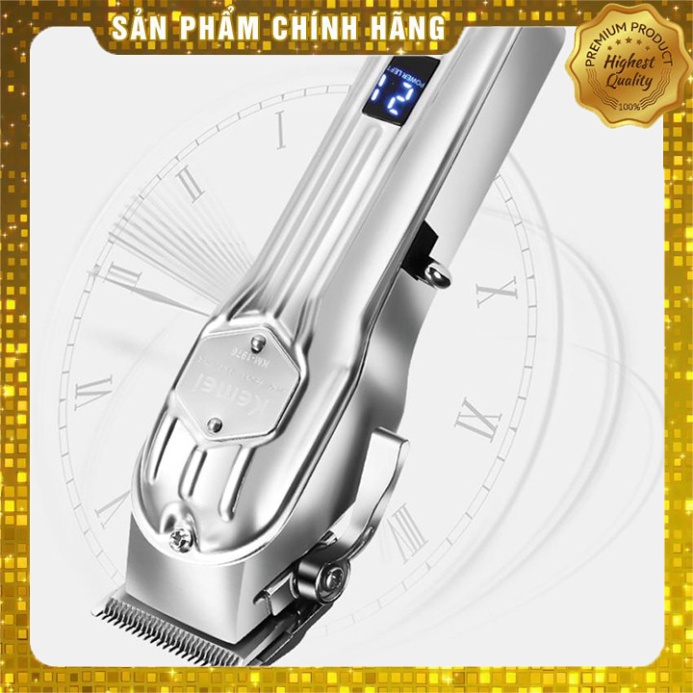 Tông Đơ Cắt Tóc Chuyên Nghiệp Kemei 1977-1976 pin  2500mAh - Máy Cắt Tóc Salon