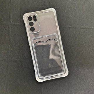 Ốp Lưng Oppo Reno 6 5G Dẻo Trong Chống Sốc Đựng Card