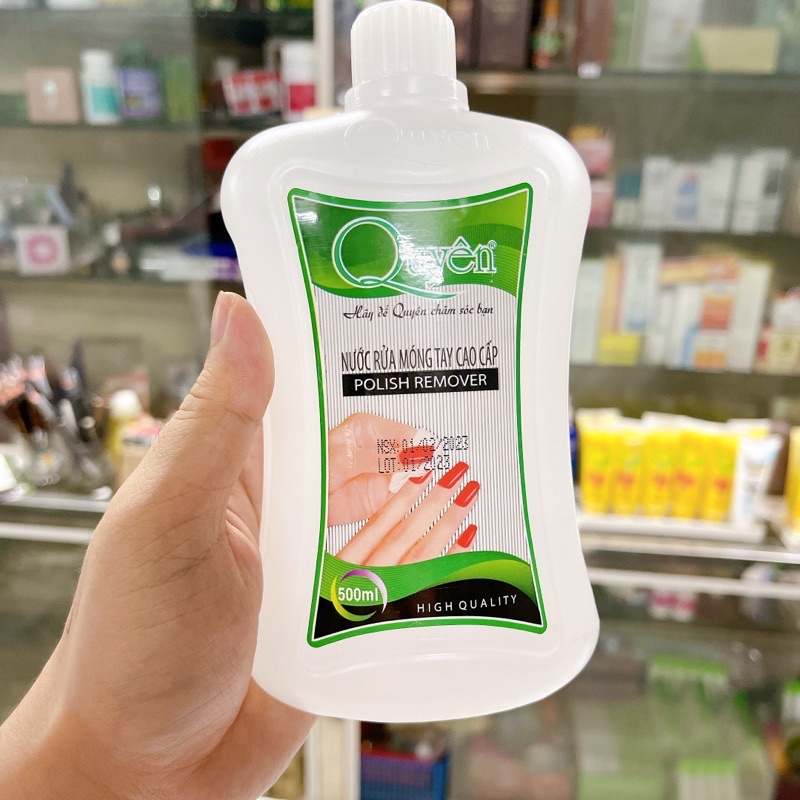 Nước rửa móng  Quyên cao cấp 1L/0.5L