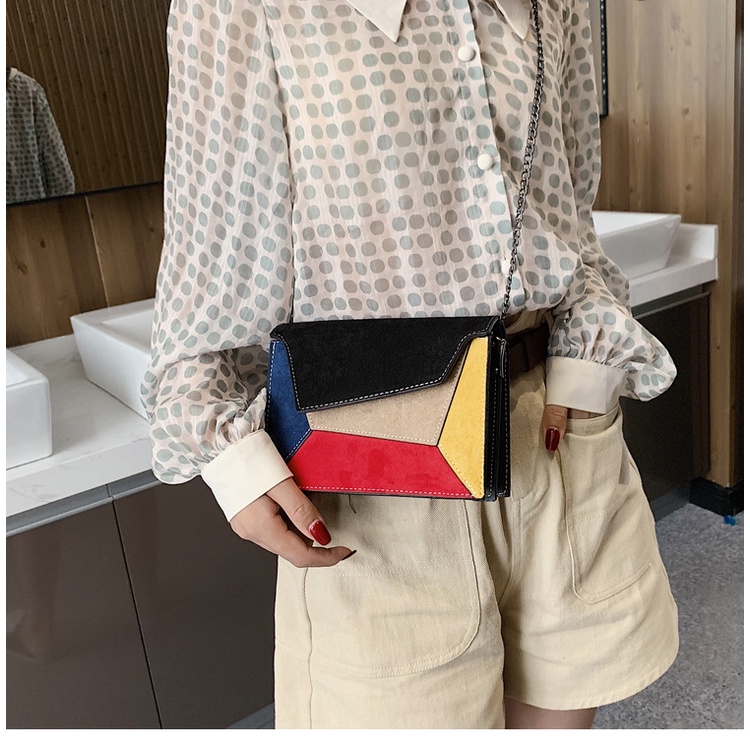 MISCHA Túi Đeo Chéo Vai Bằng Da PU Thời Trang Sành Điệu Bắt Mắt Cho Nữ