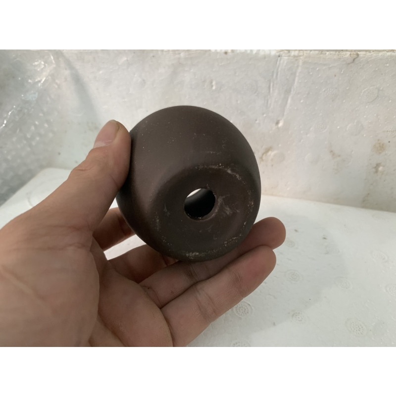 Chậu mini chum khoét đất nung gốm bát tràng