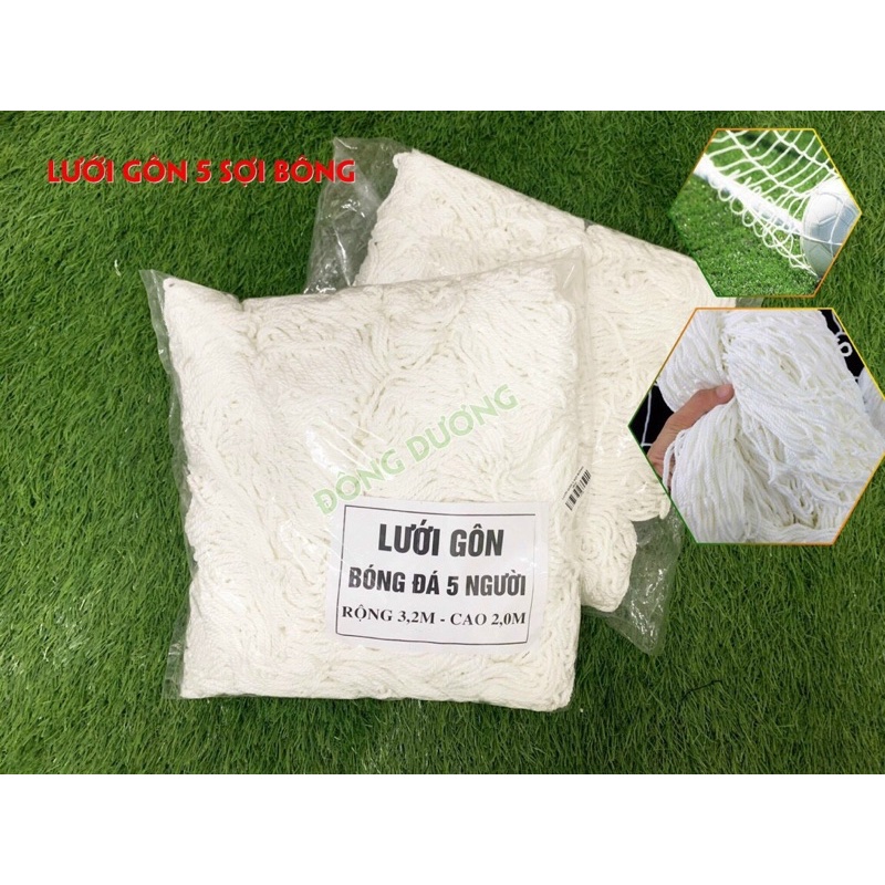 LƯỚI BÓNG ĐÁ SÂN 7 SỢI DÙ