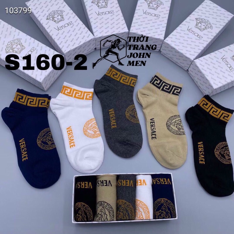 COMBO 5 ĐÔI TẤT VỚ NGẮN CỔ NAM NỮ CAO CẤP, VẢI COTTON CO DÃN THOÁNG KHÍ 100% THẤM HÚT KHỬ MÙI MỒ HÔI CHÂN SOCKS ADS020