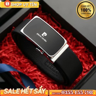Thắt lưng nam pierre cardin da bò chính hãng 24