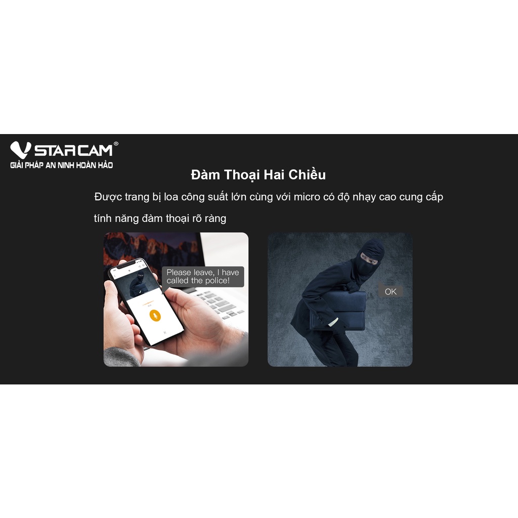 Camera Ip Wifi STARCAM CS48Q 5MP