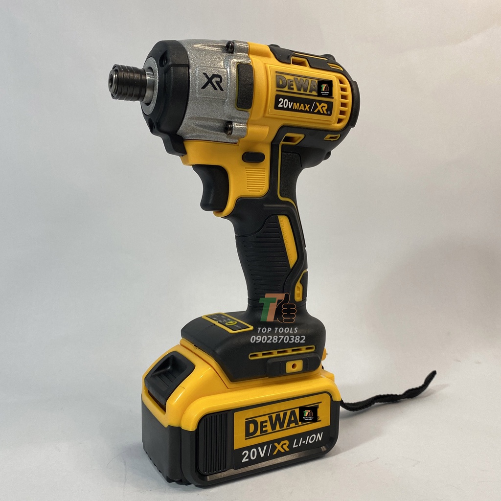 Máy bắn Vít, Máy bắt vít Dewalt, Động cơ không chổi than, Pin 10Cell 20v