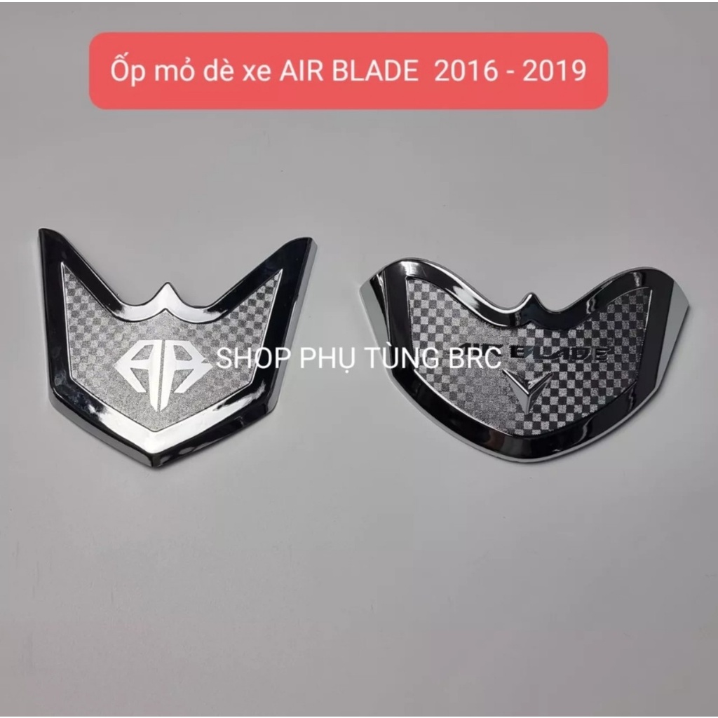 Bộ ốp mỏ dè trước, sau xe AIR BLADE 2016 - 2019