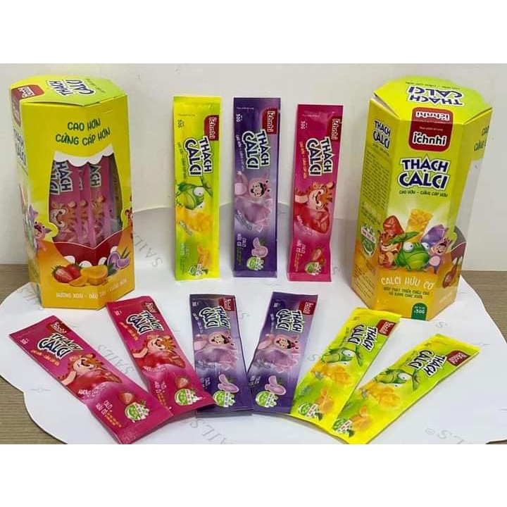 THẠCH CALCI ÍCH NHI: ĂN THẠCH TĂNG CHIỀU CAO - BÉ NÀO CŨNG MÊ TÍT