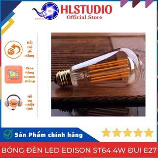 Bóng đèn Led Edison ST64 4W đui E27 HL Lighting