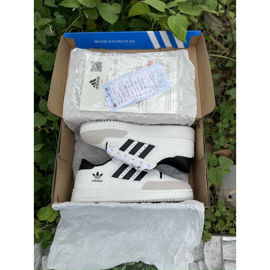 Giày Adidas Forum Low 85, Sọc Đen Trắng Mới Nhất
