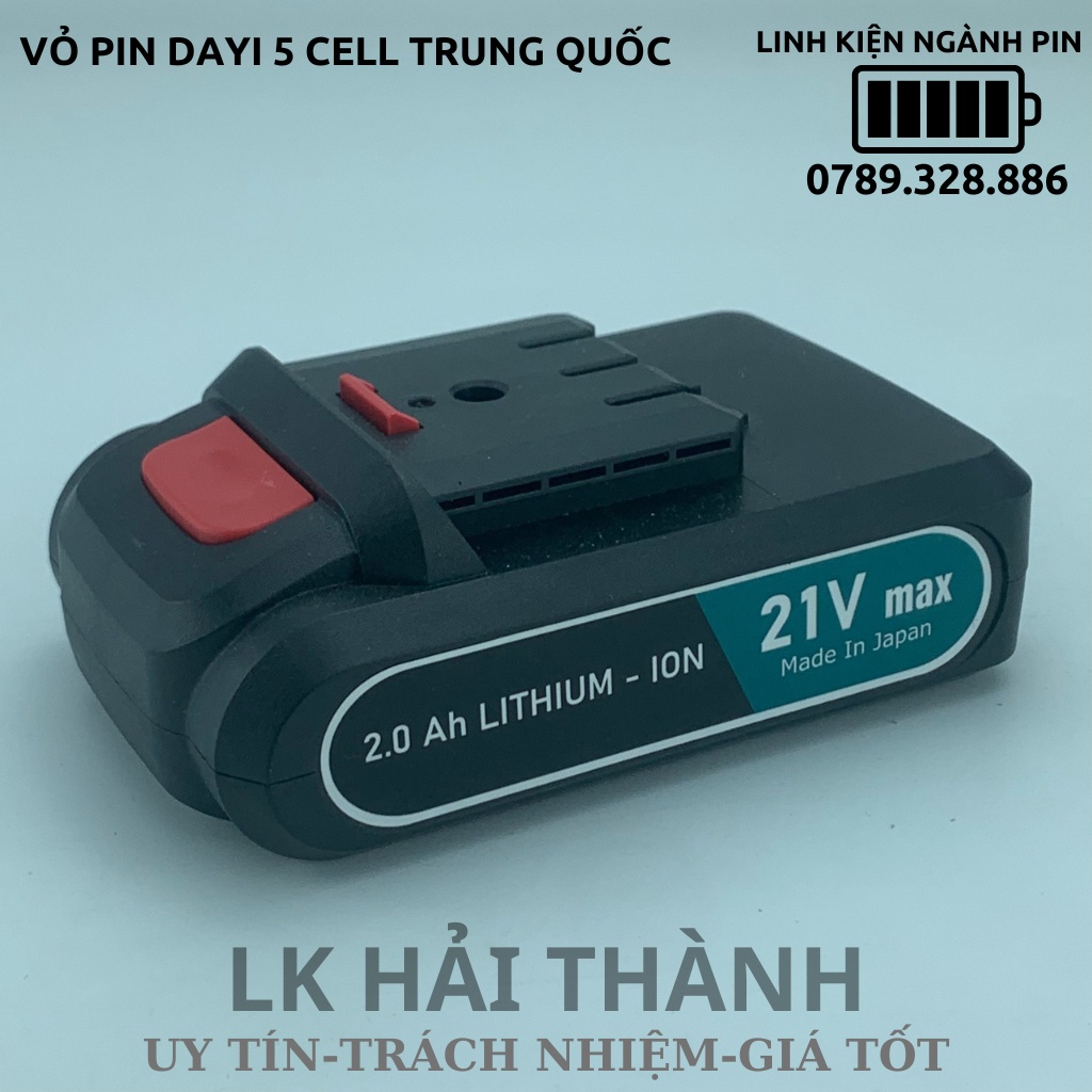 Vỏ mạch pin Rakuten trung quốc 5s1p 5cell 18650 18v