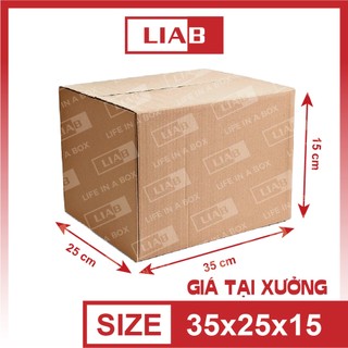 35x25x15 set 10 hộp Carton đóng gói hàng