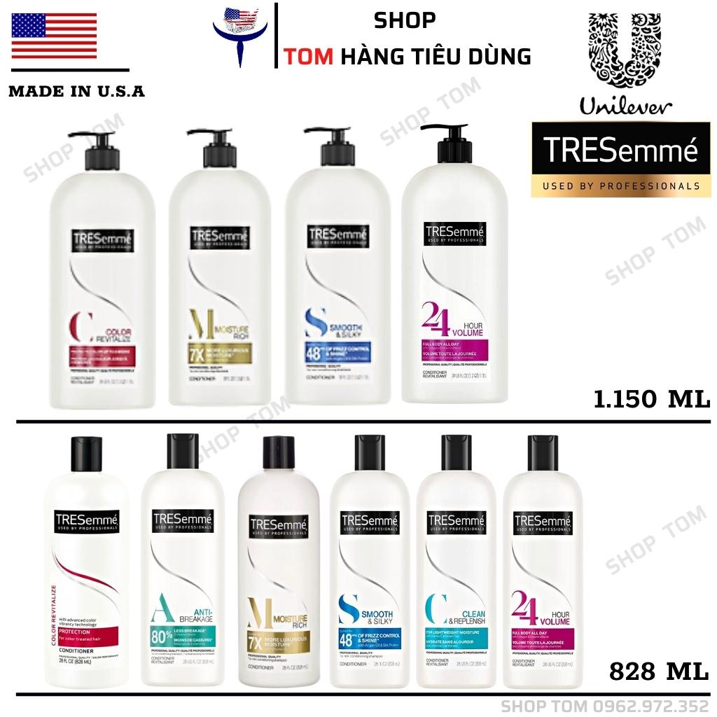 Dầu gội dầu xả Tresemme 828ml 1,15l Hàng Mỹ