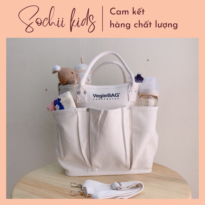 Túi xách bỉm sữa xuất Hàn size lớn cho mẹ và bé ( hàng loại 1)