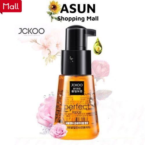 Jckoo - Tinh Dầu Dưỡng Tóc Uốn, Nhuộm, Tóc Khô Xơ - Jckoo 70ml Phục Hồi Hư Tổn, Tạo Nếp Tóc Mềm Mượt _Shopee Mall