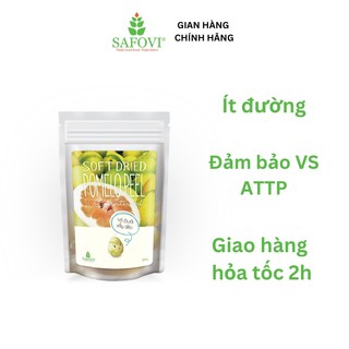 Vỏ bưởi sấy dẻo Safovi - Hàng xuất khẩu 100g/200g/500g | Trái cây sấy dẻo nguyên vị thơm ngon ít ngọt