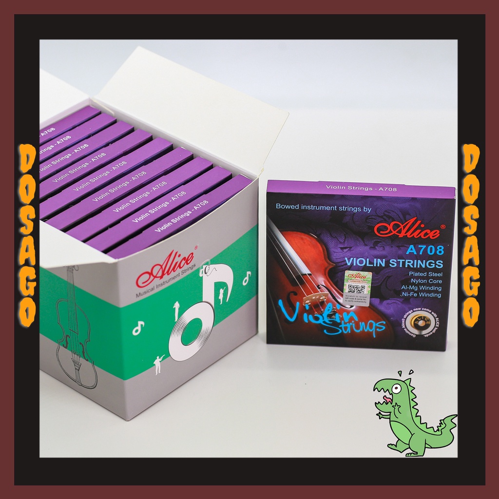 Chính hãng - Dây đàn Alice A708 dành cho đàn Violin cao cấp