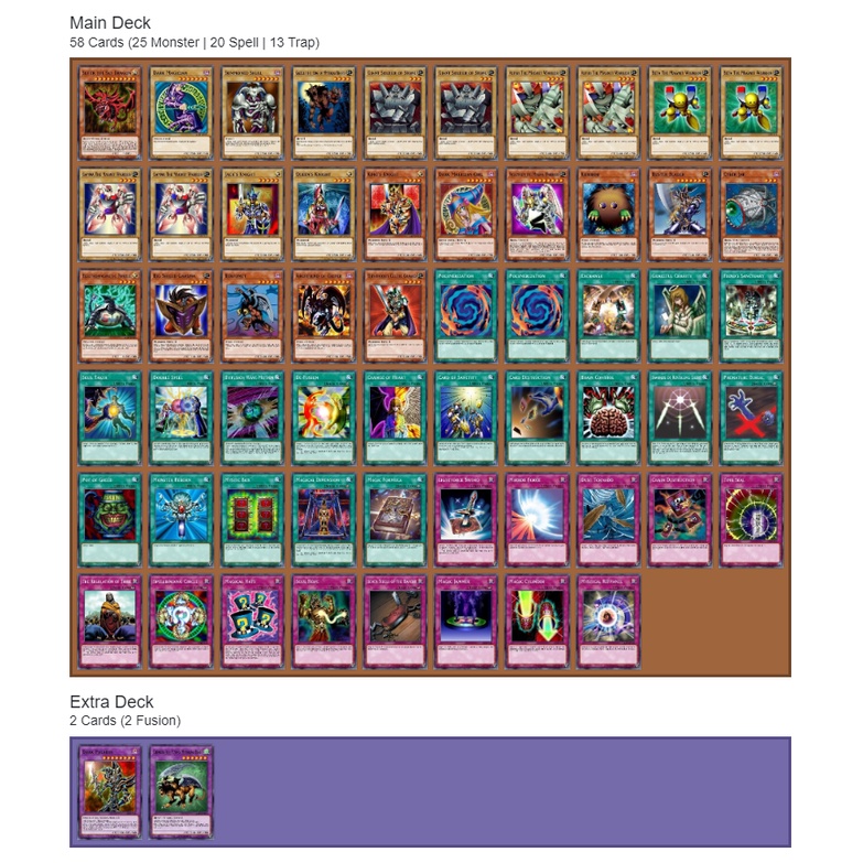 Bài In Tiếng Việt - Bộ bài Yugioh - Anime Deck - Yami Yugi