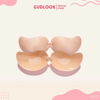 Áo Dán Ngực Cài Trước GUDLOOK, Áo Ngực Dán Quả Xoài Tạo Khe Siêu Dính cứng cáp