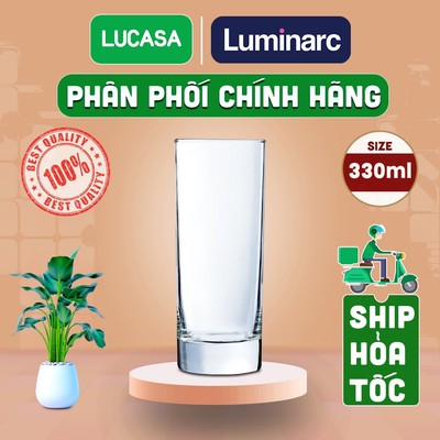 Ly Thủy Tinh Luminarc Islande 330ml - Loại Cao L0614 | Phân Phối Chính Hãng