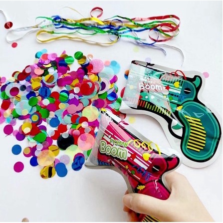 Súng bắn kim tuyến confetti vui nhộn cho tiệc sinh nhật,đám cưới,kỉ niệm,party