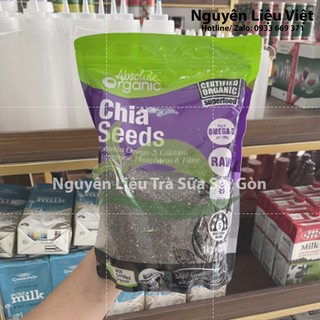 Hạt chia nhập khẩu úc absolute organic hữu cơ gói 1kg