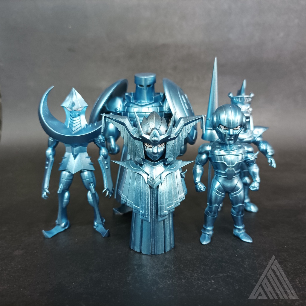 Đại ma vương Hadlar và ngũ hổ cờ vua Shinei Kidan WCF size 7-9cm