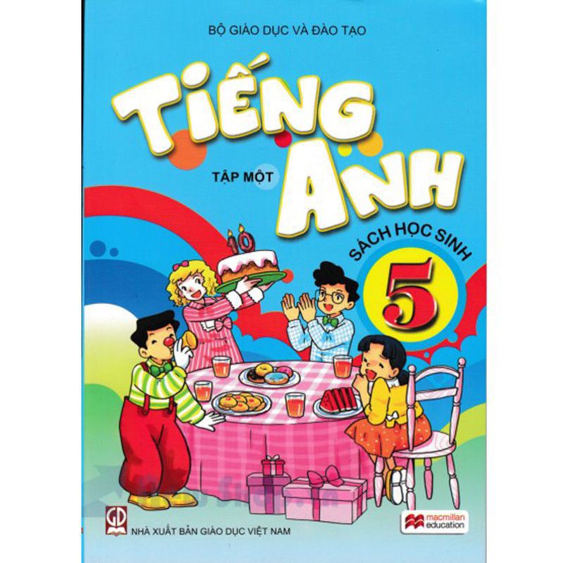 Tiếng Anh 5 trọn bộ 3q kèm bút chì