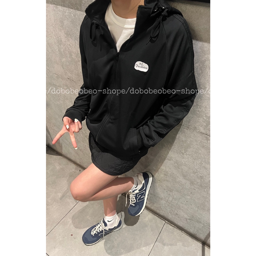 Áo Khoác Thể Thao 3 Sọc Nam - nữ Có Nón  cao cấp