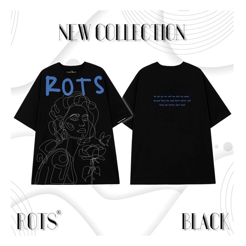PASS - Áo thun unisex form rộng ROTS “onelinegirl”