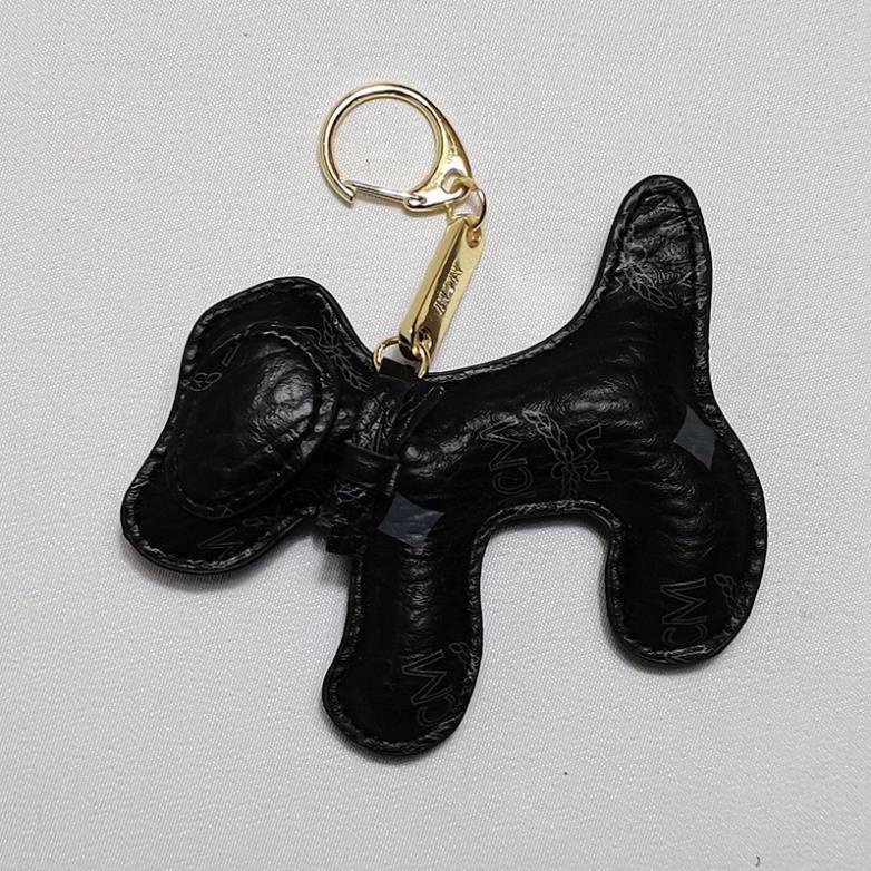 Móc Khoá Da PU chống nước hình sieu dễ thươngg 3 màu ĐEN/NÂU/BE