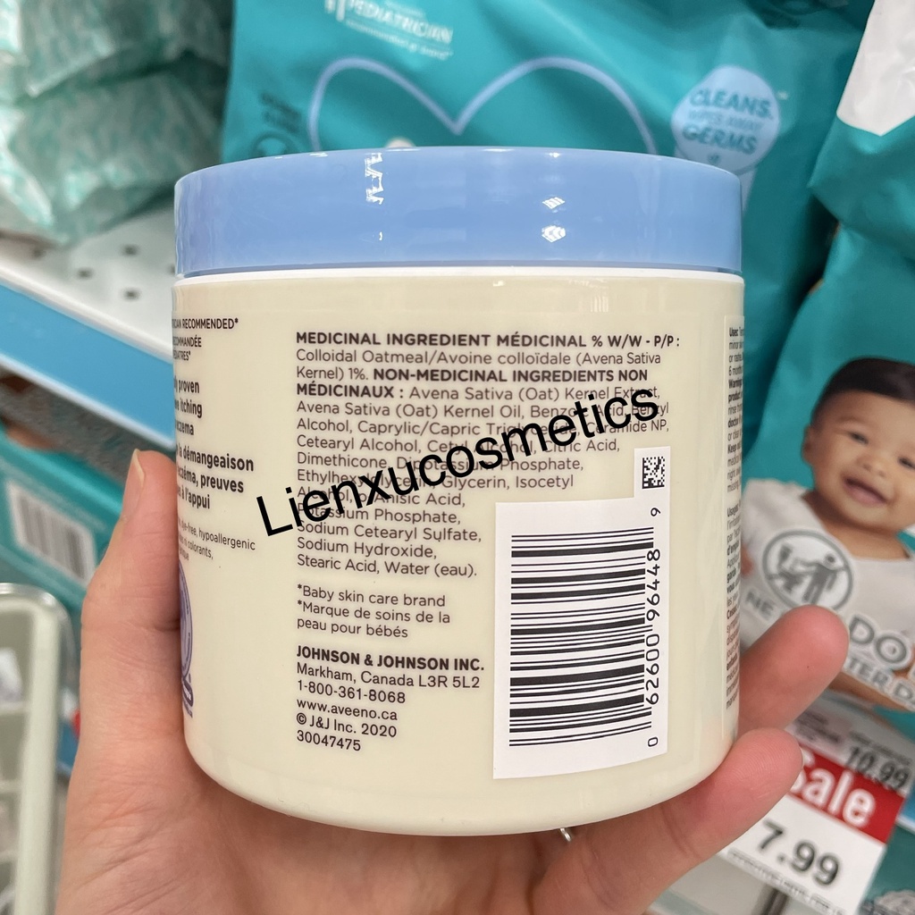 Kem chàm Aveeno Eczema Care 311G cho trẻ em và người lớn (bản Canada)