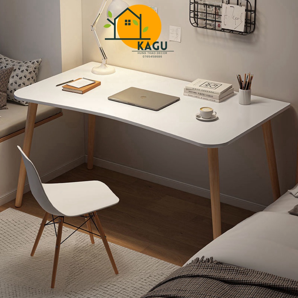 Bàn làm việc chống gù, bàn máy tính phong cách bắc âu GP86