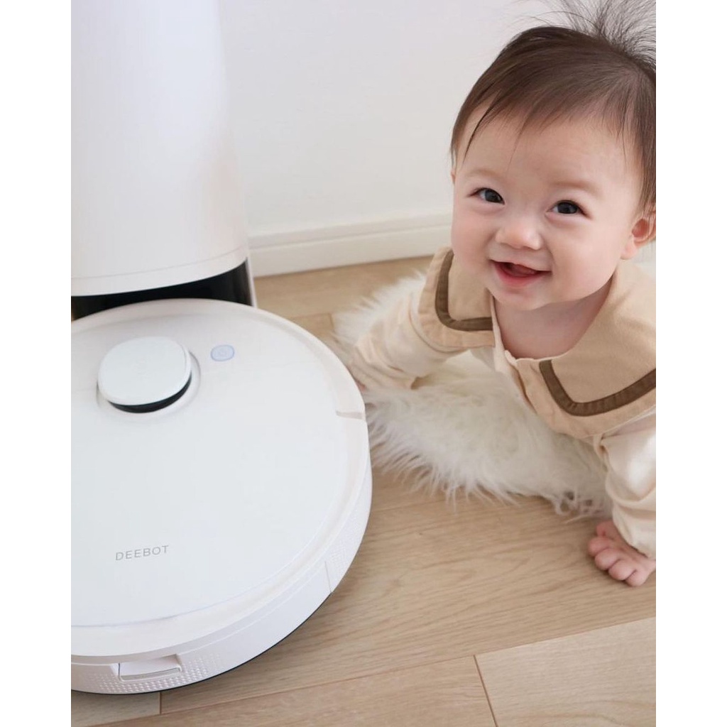 Robot hút bụi lau nhà Ecovacs Deebot T9(DLX13-44) - Lực hút Max 3000Pa - Bản Quốc Tế- Bảo Hành 24 Tháng