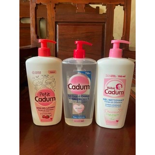 Tắm gội cadum 750ml cho bé xuất xứ pháp